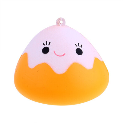 

Siaonvr Rise Ball Stress Reliever Scented Super Slow Rising Squeeze Toy Keychain 7cm