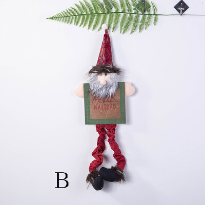 

Gobestart 1Pcs Christmas Door Hanging Christmas Tree Home Decor Ornaments Xmas Gift
