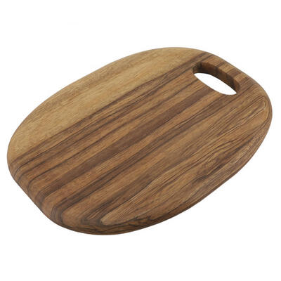 

Greensen Wooden Cutting Board with Handle 14171083in Two-Sided Chopping Block