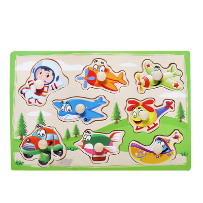

Gotoamei Childrens Puzzle Grasp Board Puzzle Birthday Boy Girl Educational Toy