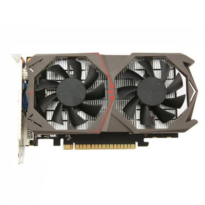 

GTX1050 2G GDDR5 128Bit Video Gaming Graphics Card with Dual Cooling Fan
