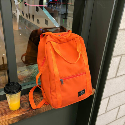 

Insfeng schoolbag female Korean version of senior high school students simple middle school students junior high school computer b