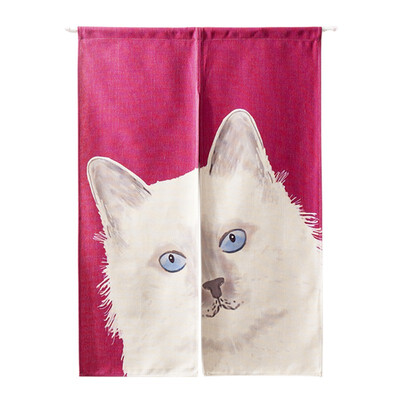 

Curtains For Living Room Cute Animal Door Curtains Kitchen Cafe Decorative Half Open Door Valance Curtains Home Decoration
