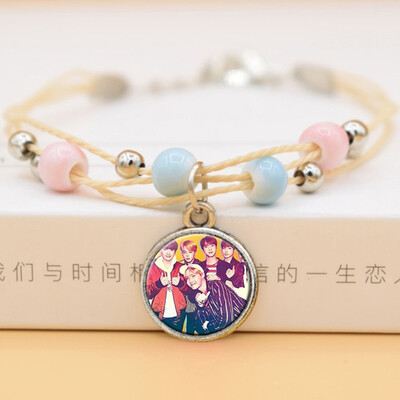 

Kpop BTS Bangtan Boys League Rope Gemstone Bracelet