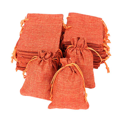 

Gobestart 50pcs 135x95CM Sachet Jute Bag for Gift Jewelry