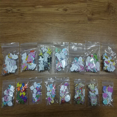 

PH PANDAHALL 300 pieces 2 Hole Wooden Buttons for Sewing Scrapbooking DIY Handicraft Decorations