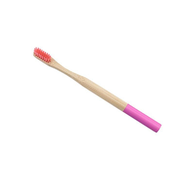 

Bamboo Toothbrush Eco-Friendly Bamboo Handles Biodegradable Nylon Bristles For Natural Dental Care