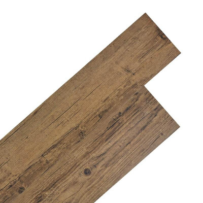 

Self-adhesive PVC Flooring Planks 54 ft² Walnut Brown