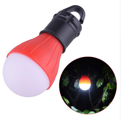 

Outdoor Family Travel Hanging 3LED Camping Tent Light Bulb Fishing Lantern Lamp