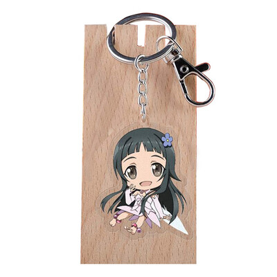 

HOT Anime Sword Art Online Kirito Sword with Sheath Keychain Keyring Pendant