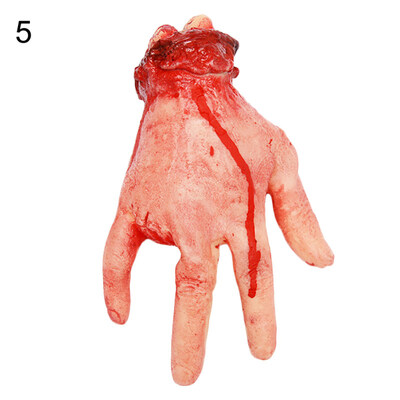 

Halloween Tricky Toy Prop Bloody Hand Foot Finger Haunted House Party Decoration