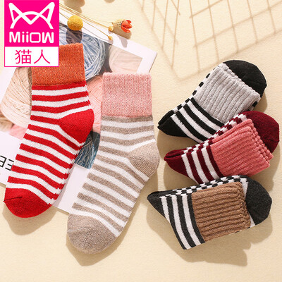 

Cat people mixed color 5 pairs of womens socks womens autumn&winter classic striped fashion wild retro cotton casual ladies in the tube womens socks are code