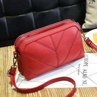 

2018 High Quality Leather Women Handbag Luxury Messenger Bag Soft pu Leather Fashion Ladies Crossbody Bags Female Bolsas