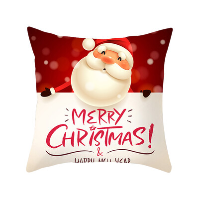 

Siaonvr Christmas Pillow Cover Decor Pillow Case Sofa Waist Throw Cushion Cover