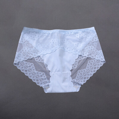 

Sexy Womens Lace Flower Lingerie Translucent Panties Underwear Knickers Briefs