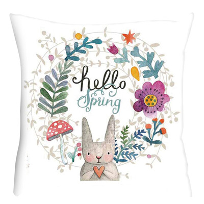 

Toponeto Pillow Case Sofa Car Waist Throw Cushion Cover Home Decoration