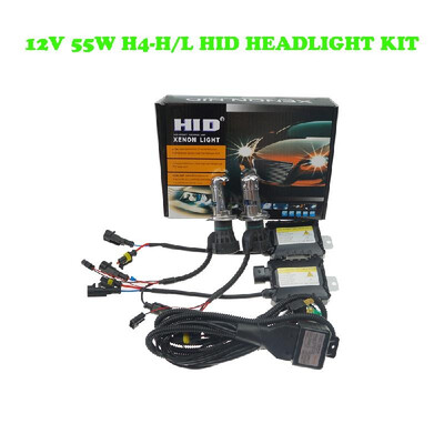 

55W HID Xenon Headlight Hid Bulb H1H4H7H1190059006 Slim Ballast 6000K Car Light Source