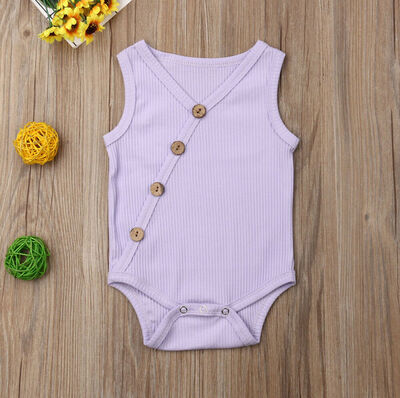 Newborn Infant Baby Boy Girl Clothes Romper Cotton Bodysuit Jumpsuit Outfit