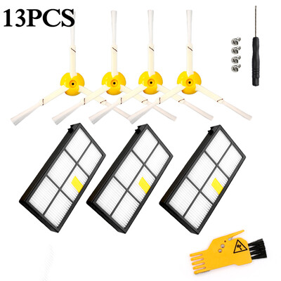 

13pcs Filter Side Brush Replace For IRobot Roomba 800 900 Series Vacuum Cleaner
