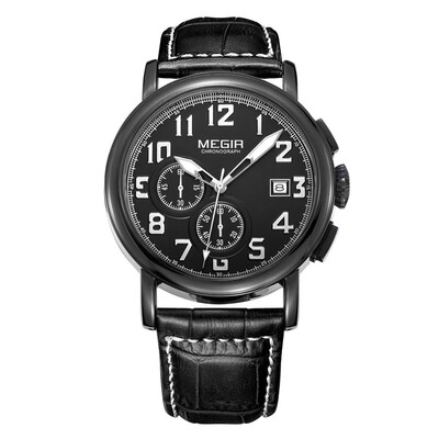 

Steel belt watch multi-function waterproof sports watch business mens watch