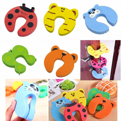 

Siaonvr 5 Pcs Clamp Protection For Window Doors Doorstop Window Stopper Protection chil