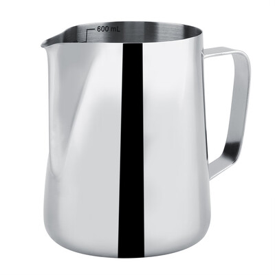 

600ml Stainless Steel Measuring Cup Mug Milk Frothing Pitcher Jug for Latte Coffee Art Frothing PitcherFrothing Cup