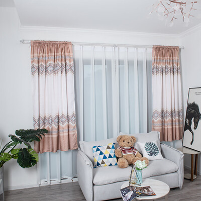 

Toponeto Leaves Curtain Tulle Window Treatment Voile Drape Valance 1 Panel Fabric