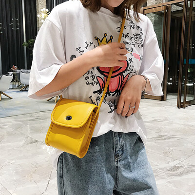 

Summer mobile phone bag female cute Korean wave vertical slung mini ins bag fashion Joker