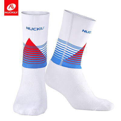 

NUCKILY Unisex Sublimation Printing Socks Cotton Sole Socks Unique Graphic Happy Riding Sock Running Sock&Cycling Sport Sock