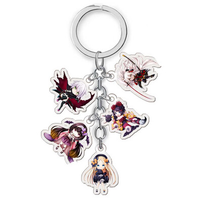 

Japanese Anime Fate Zero Keychain Cartoon Figure Fate Stay Night Car Key Chains