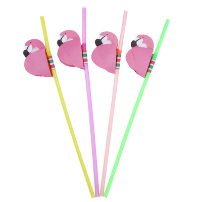 

10pcs Bird Decoration Paper Drinking Straw Christmas Party Straw