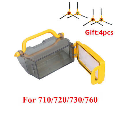 

Dust Box Side Brushes Set For Ecovacs Deebot 710 715 716 CR Vacuum Cleaner Parts