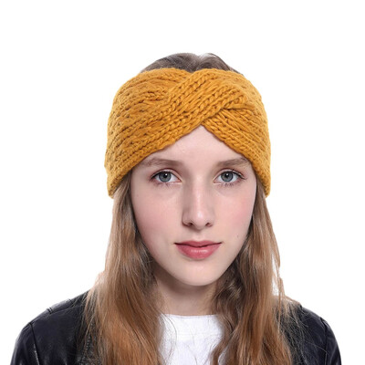 

Tailored New Women Girls Headbands Winter Cross Braided Headband Ear Warmer Head Wraps