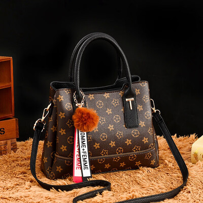

Single Shoulder Bag Female Fashion Korean Version Baitao Slant Bag Large Capacity Womens Handbag 2018