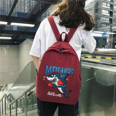 

Bookbags Men ins Fashion Japanese Bookbags Women Korean version Harajuku Uzzang Cool Personality Shoulder Baggies