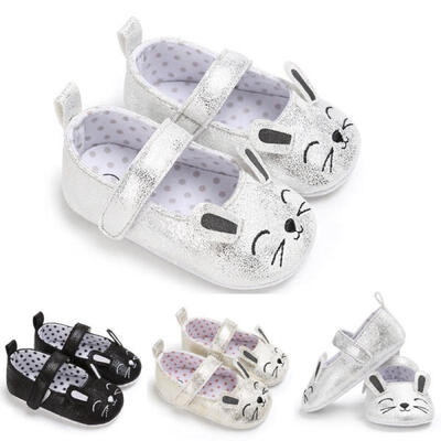 

Newborn Baby Girl Soft SoleShoes Kids Sneaker Crib Anti-Slip Prewalker