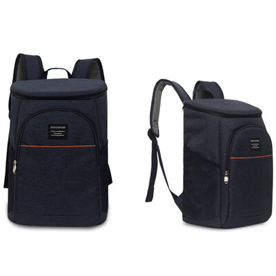 

Double Shoulder Pack Red Wine Lunch Ice Backpack Picnic Bag Large Capacity Thermal Insulation Bag