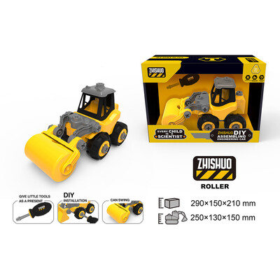 

Tailored 1PC Fashion Kids Child Baby Assembly Cartoon Truck Car Educational Toy Gift