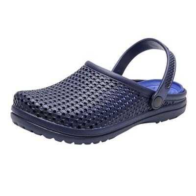 

Sandals Men shoes 2019 Mens Summer Hole Shoes Sandals Breathable Casual Outdoor Non-Slip Fashion Sandals Beach Slipper