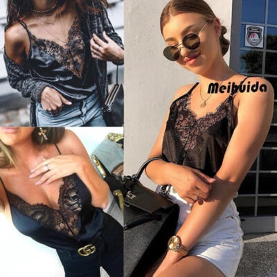 

Fashion Womens V Neck Sexy Lingerie Bodycon Sleepwear Bodysuit Jumpsuit Leotard Nightwear