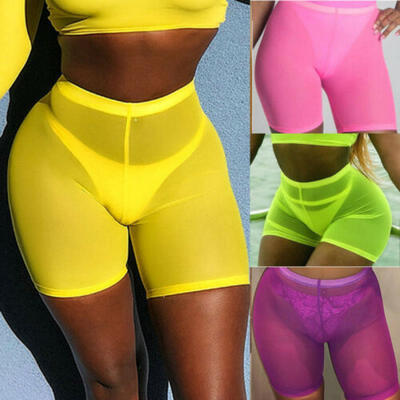 

Women Ladies Pants Summer Casual Loose Shorts Beach High Waist Short Trousers