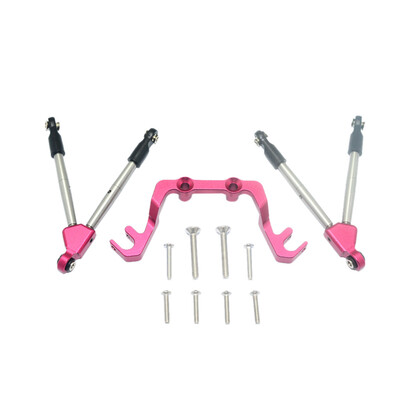 

Tailored Aluminum Triangular Tie Rod Mount Set For TRAXXAS 110 SLASH 4X4 LCG RC Car
