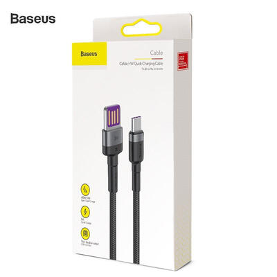 

Baseus Cafule HW Quick Charging 40W USB to Type-C Double-sided Data Cable