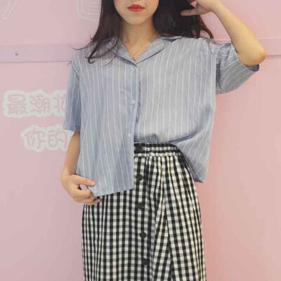 

Women Tops Blouses 2019 Summer Elegant Short Sleeve Solid V-Neck Blouse Women Cotton Plus Size blusas mujer de moda 2019