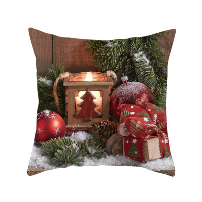 

〖Follure〗Merry Christmas Super Soft Square Throw Pillow Pillow Cover 45x45cm Home Decor