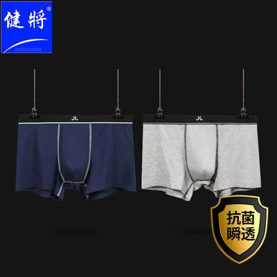 

Guardian Modal Mens Underwear Single Guide Wet Fabric Graphene Instant Transmitting 87J18-2 Strip Light Gray Gray Blue