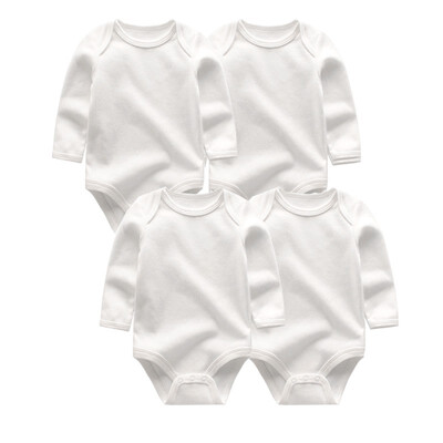 

Long Sleeve Baby Boys Clothes Newborn Bodysuits Clothing Sets 4PCS Roupa de bebe Unicorn Baby Girls Clothes Rompers 0-12M Purple