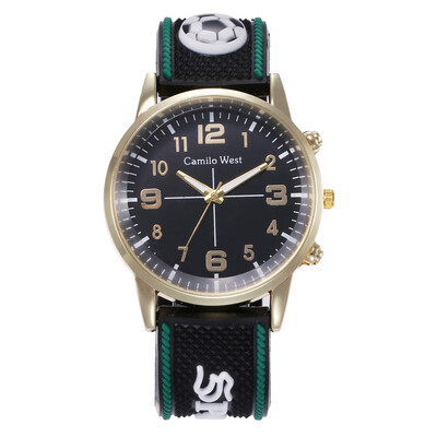 

Best selling mens sports silicone watch student casual outdoor quartz watch mens section