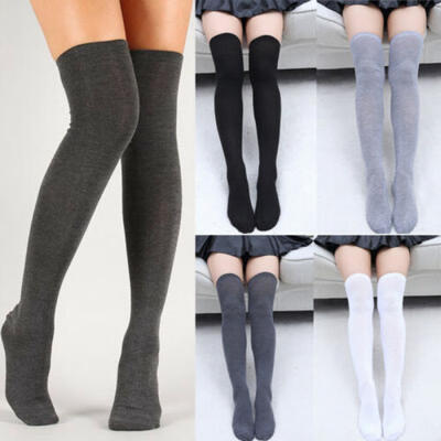 

Sexy Women Cotton Over The Knee Warm Soft Thigh Socks