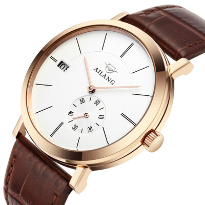 

Trend mens waterproof watch automatic mechanical belt hollow large dial male student mechanical watch